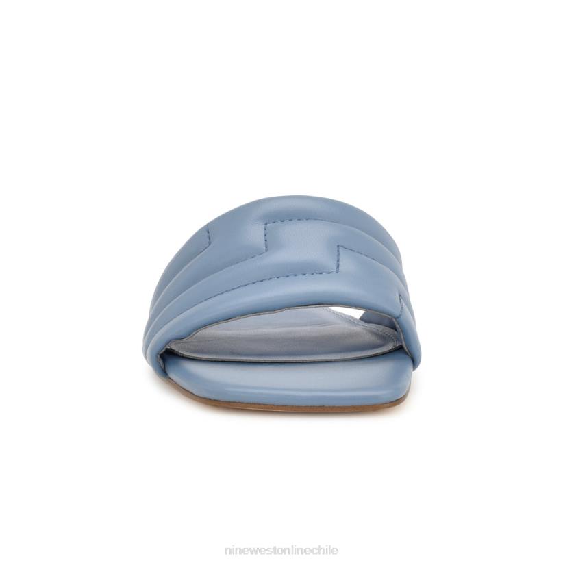 Nine West sandalias planas menqs 2Z2T2090 azul claro Nine West chile carteras