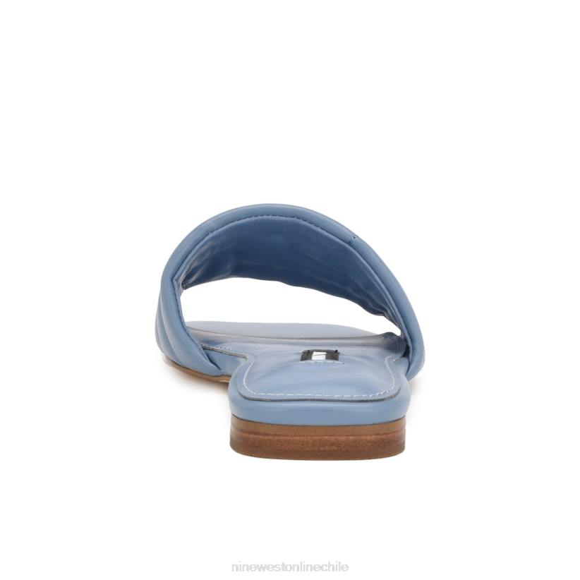 Nine West sandalias planas menqs 2Z2T2090 azul claro Nine West chile carteras