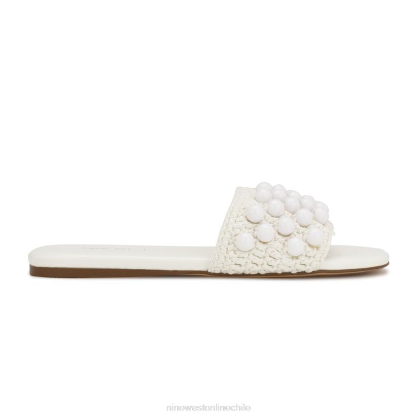 Nine West sandalias tejidas leelee 2Z2T641 blanco Nine West shoes