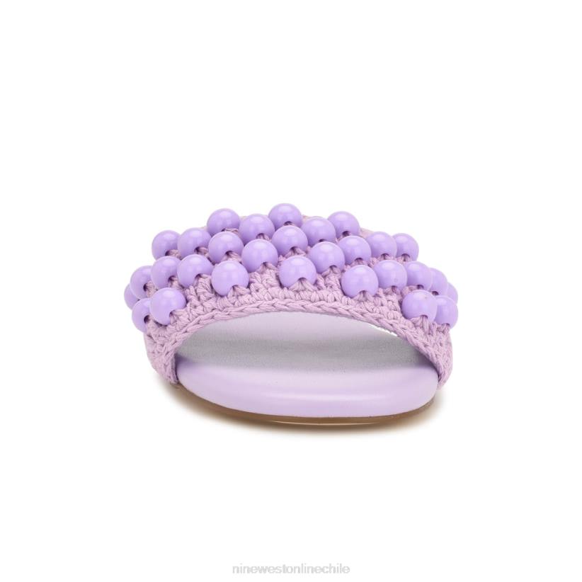 Nine West sandalias tejidas leelee 2Z2T642 púrpura Nine West sandals