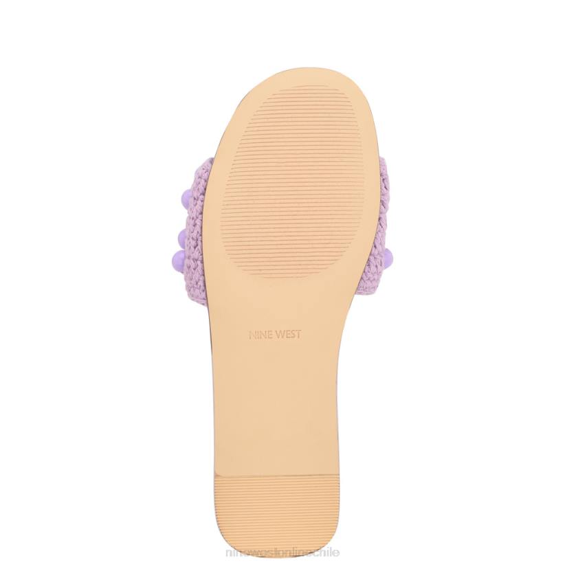 Nine West sandalias tejidas leelee 2Z2T642 púrpura Nine West sandals