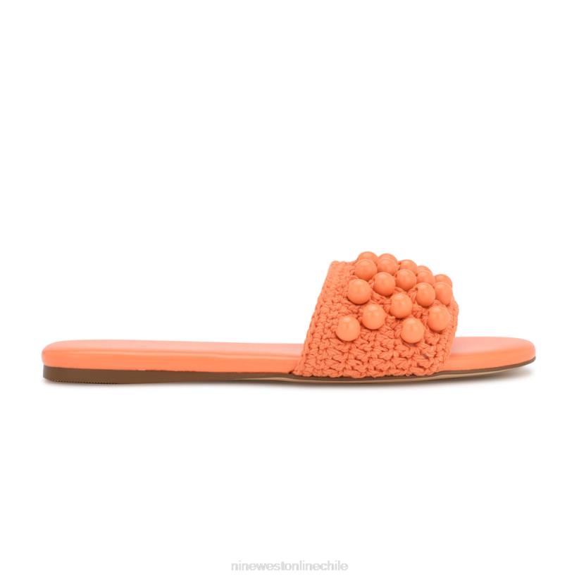 Nine West sandalias tejidas leelee 2Z2T643 naranja Nine West zapatillas chile