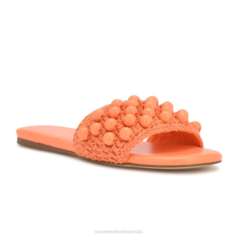 Nine West sandalias tejidas leelee 2Z2T643 naranja Nine West zapatillas chile
