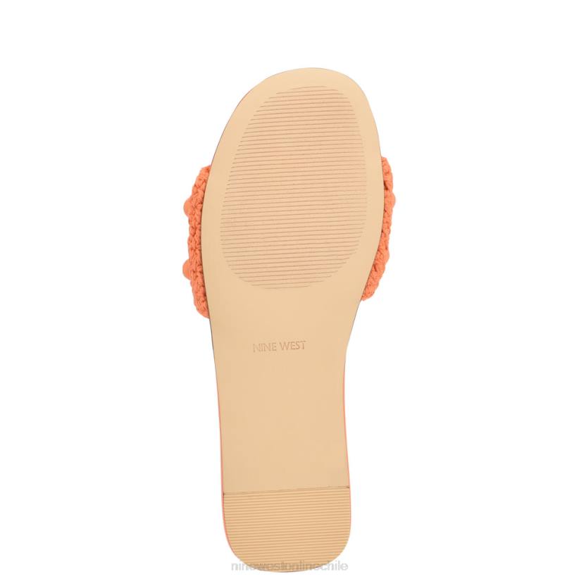 Nine West sandalias tejidas leelee 2Z2T643 naranja Nine West zapatillas chile