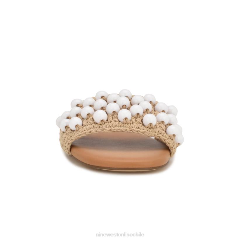 Nine West sandalias tejidas leelee 2Z2T644 blanco natural Nine West chile carteras