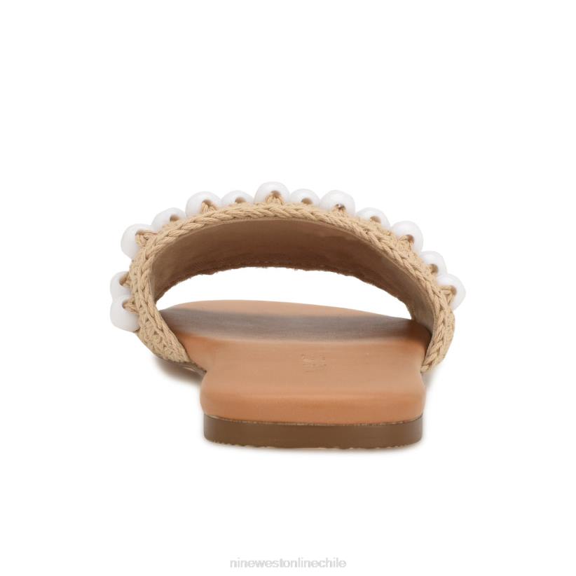 Nine West sandalias tejidas leelee 2Z2T644 blanco natural Nine West chile carteras