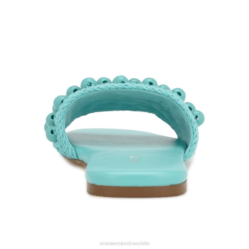 Nine West sandalias tejidas leelee 2Z2T645 azul agua Nine West chile outlet