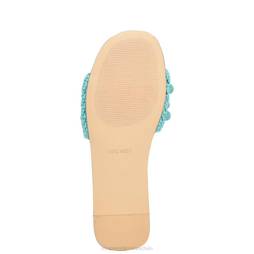 Nine West sandalias tejidas leelee 2Z2T645 azul agua Nine West chile outlet