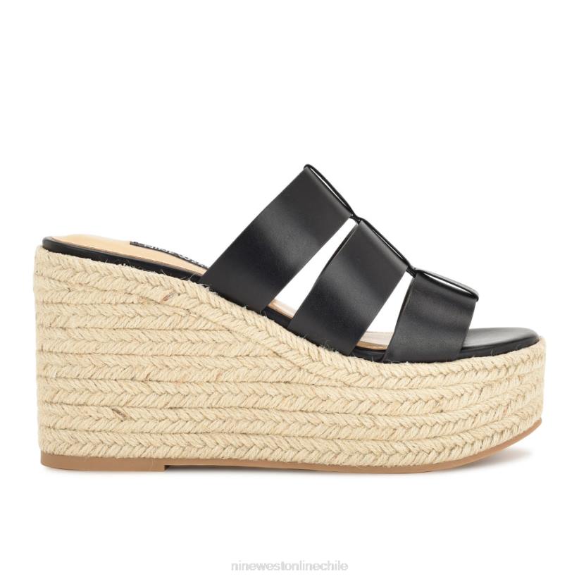 Nine West sandalias tipo alpargata keran 2Z2T672 negro Nine West sandals
