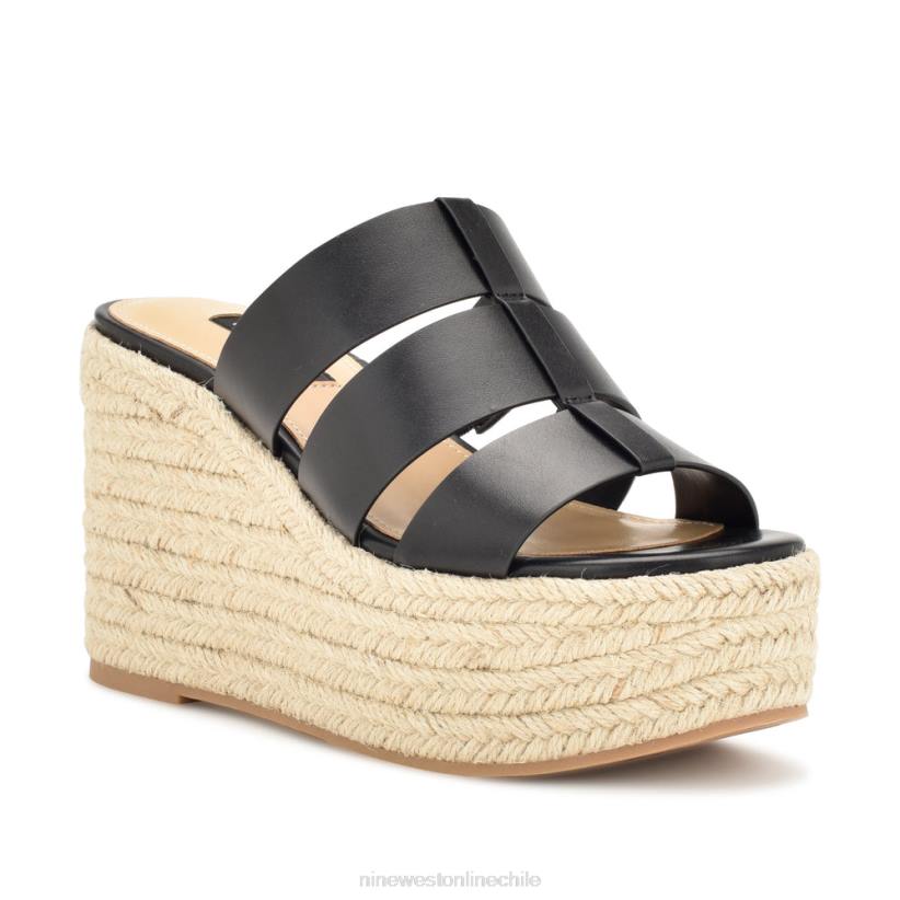 Nine West sandalias tipo alpargata keran 2Z2T672 negro Nine West sandals