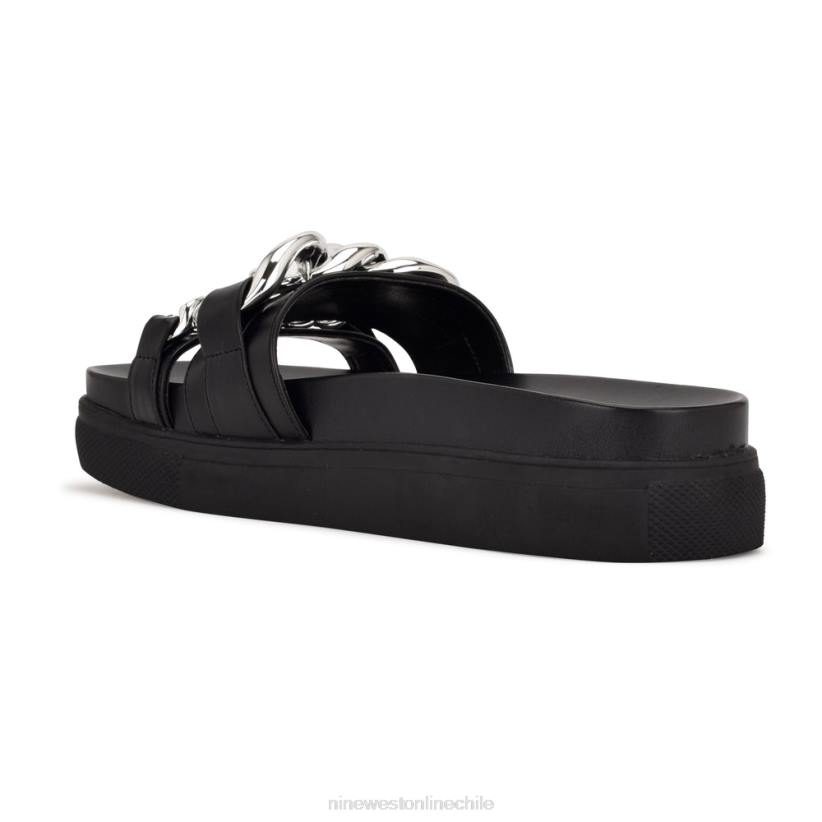 Nine West sandalias tipo chanclas con plataforma 2Z2T724Nine West cartera negra