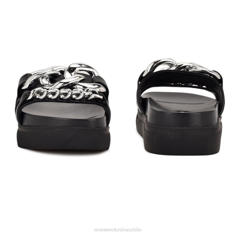 Nine West sandalias tipo chanclas con plataforma 2Z2T724Nine West cartera negra