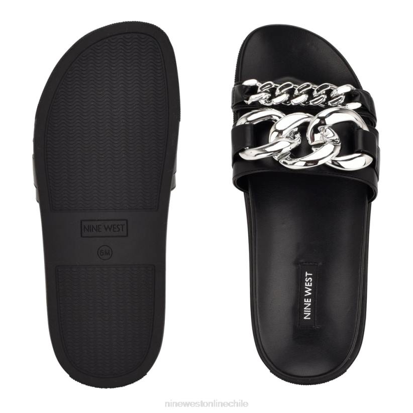 Nine West sandalias tipo chanclas con plataforma 2Z2T724Nine West cartera negra