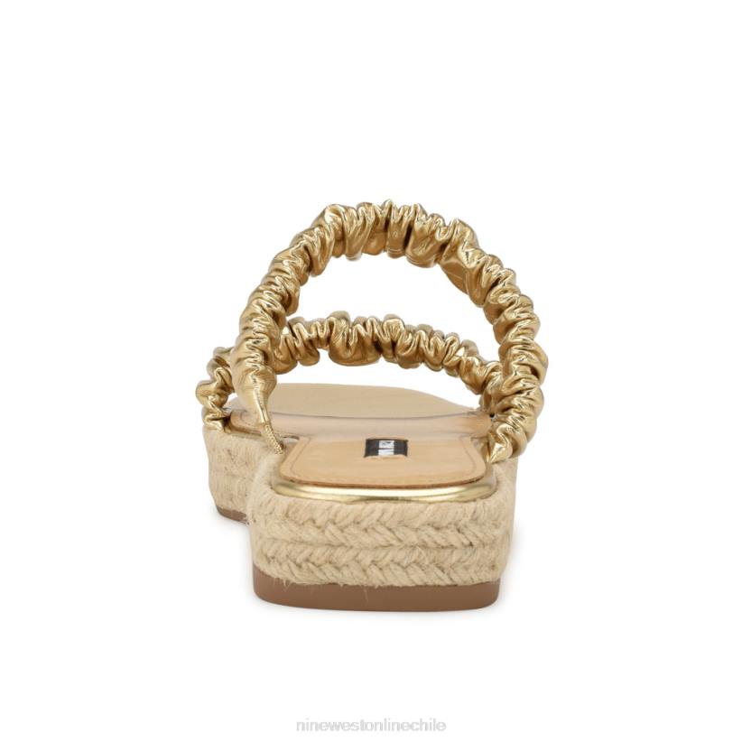Nine West sandalias planas alpargatas con pavo real 2Z2T43 platino Nine West zapatillas chile