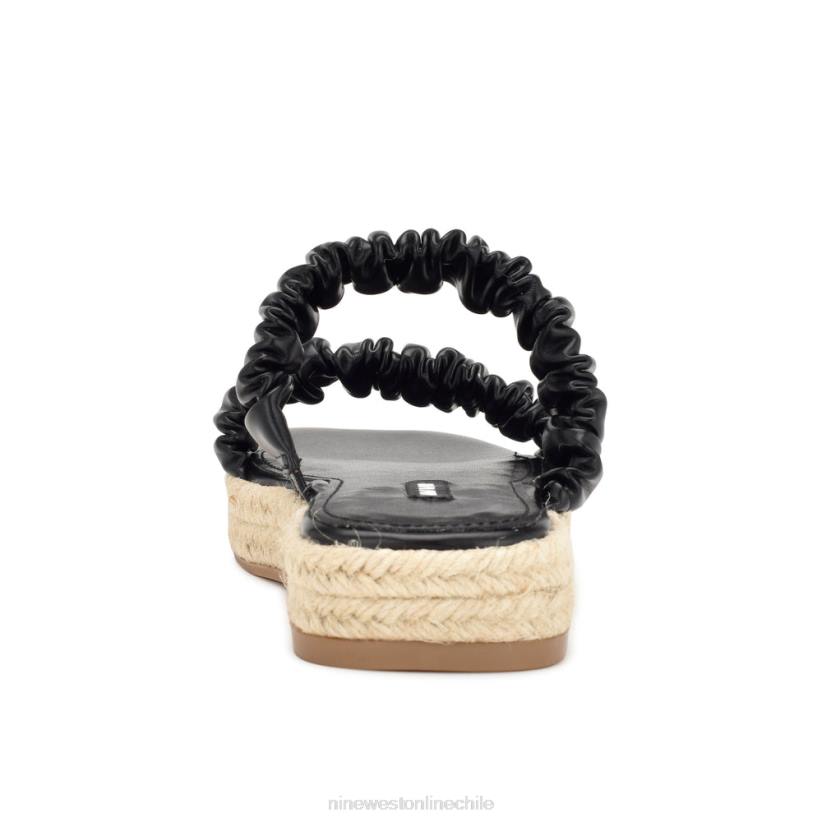 Nine West sandalias planas alpargatas con pavo real 2Z2T44 negro Nine West chile carteras