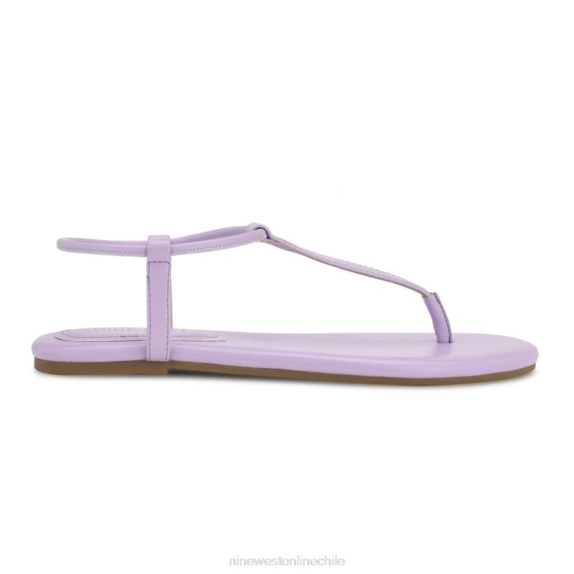 Nine West sandalias planas bassie 2Z2T23 violeta claro Nine West shoes Nine West sandalias planas bassie 2Z2T23 violeta claro Nine West shoes