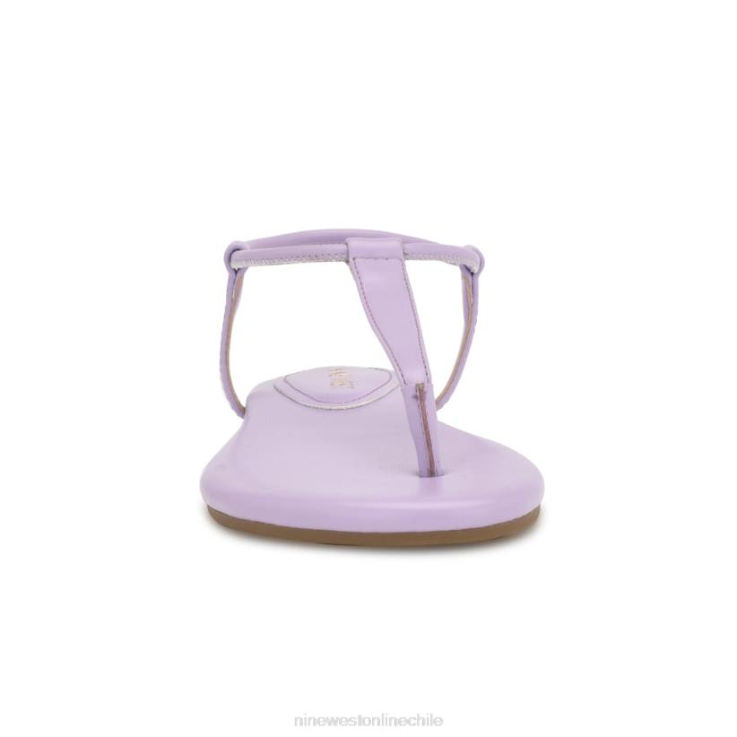Nine West sandalias planas bassie 2Z2T23 violeta claro Nine West shoes