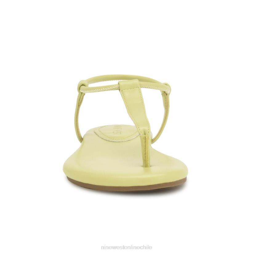 Nine West sandalias planas bassie 2Z2T24 verde Nine West sandals