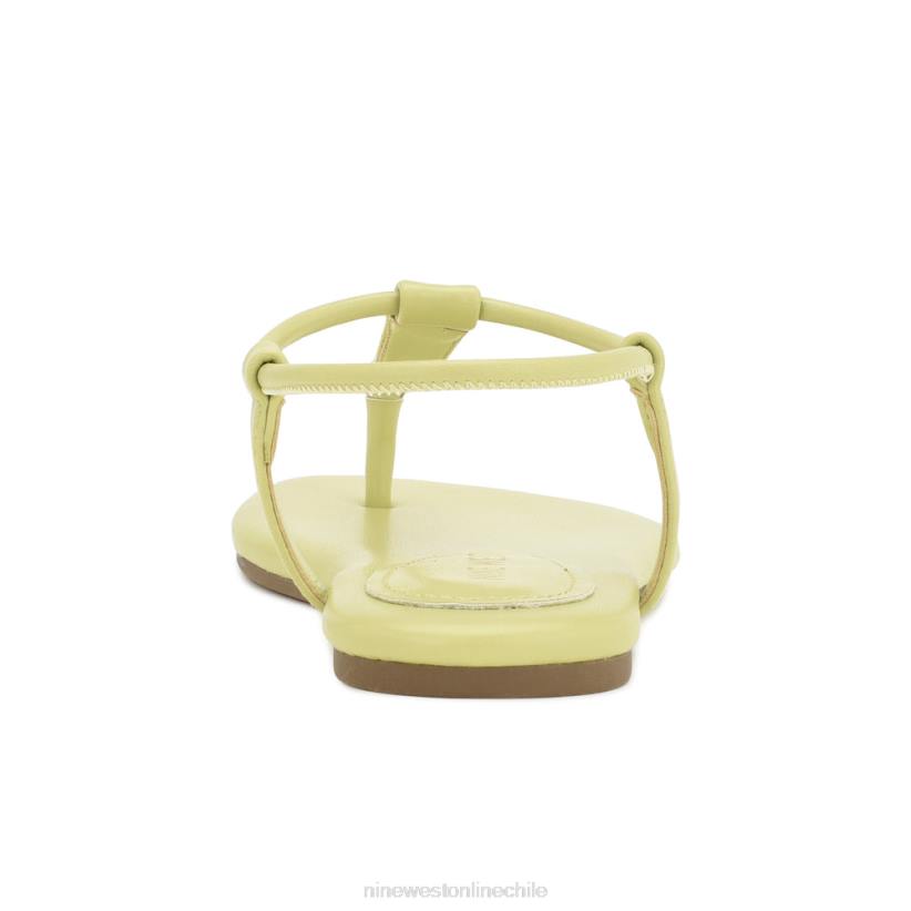 Nine West sandalias planas bassie 2Z2T24 verde Nine West sandals