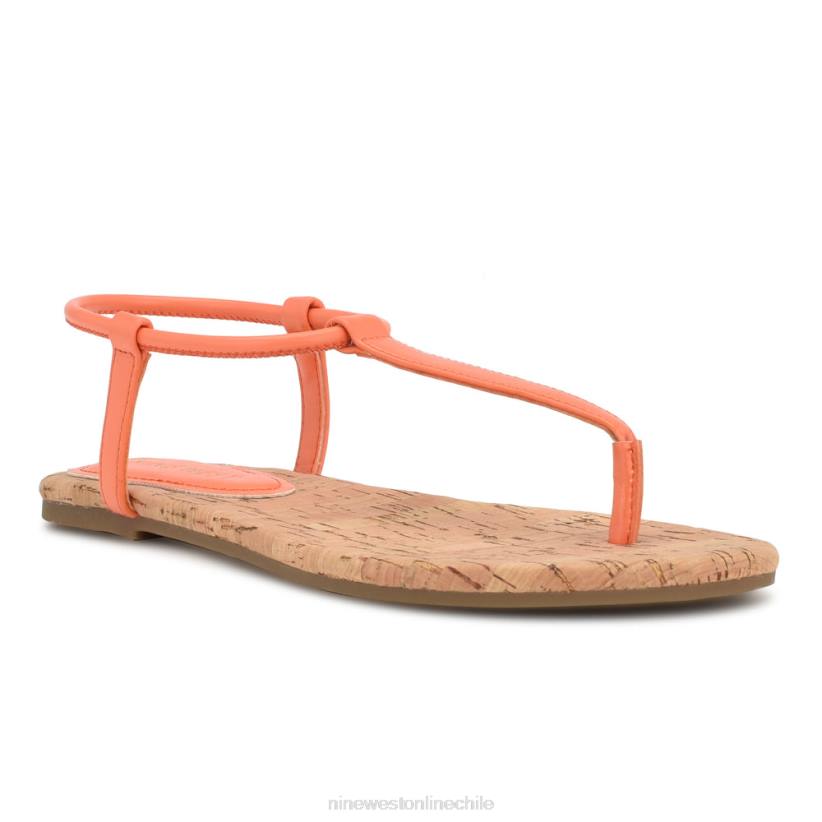 Nine West sandalias planas bassie 2Z2T25 naranja perfecto Nine West zapatillas chile