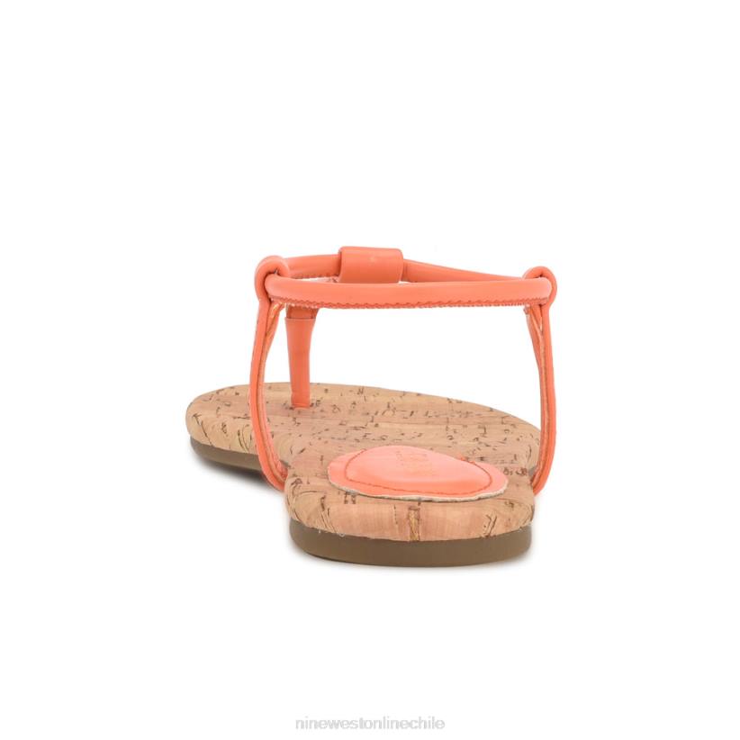 Nine West sandalias planas bassie 2Z2T25 naranja perfecto Nine West zapatillas chile