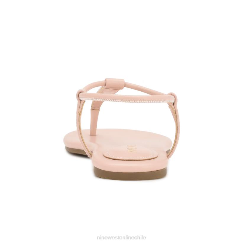 Nine West sandalias planas bassie 2Z2T39 rosa claro Nine West chile outlet