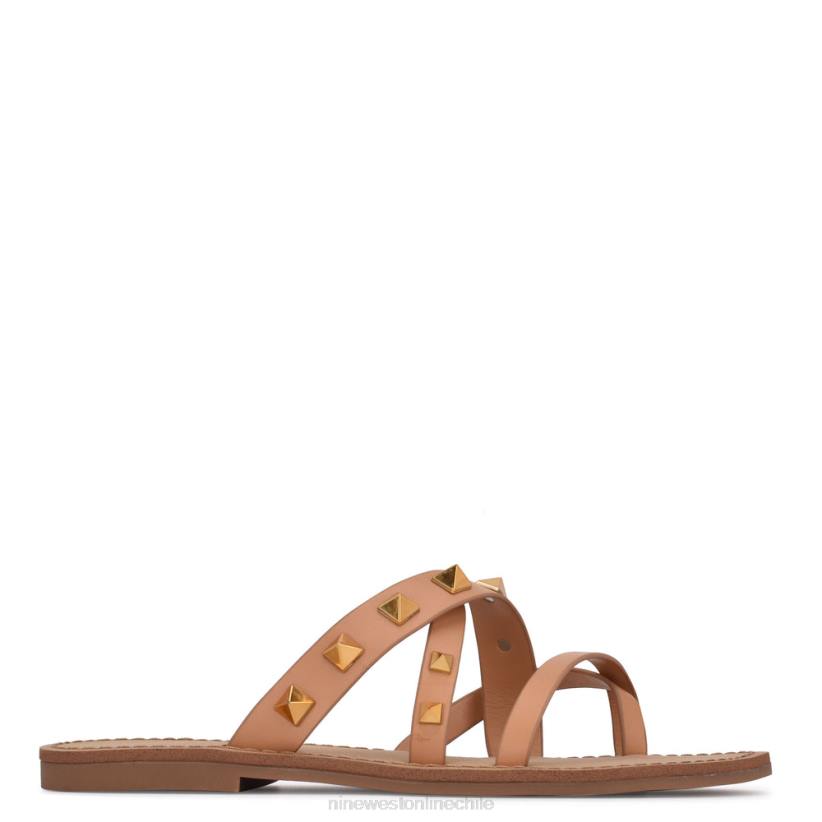 Nine West sandalias planas cerri 2Z2T102 natural Nine West sandals