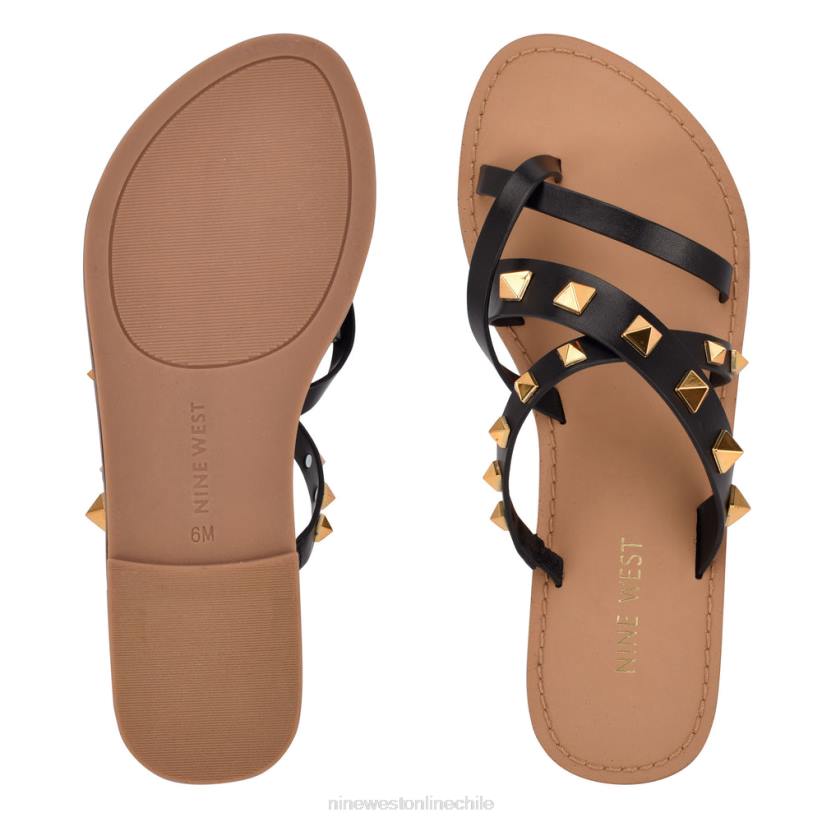 Nine West sandalias planas cerri 2Z2T103 negro Nine West zapatillas chile