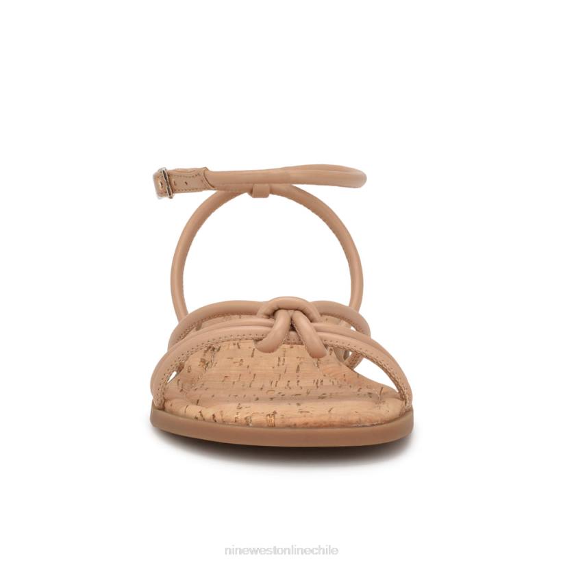 Nine West sandalias planas con tira en el tobillo 2Z2T1069 rubor cálido Nine West zapatillas chile