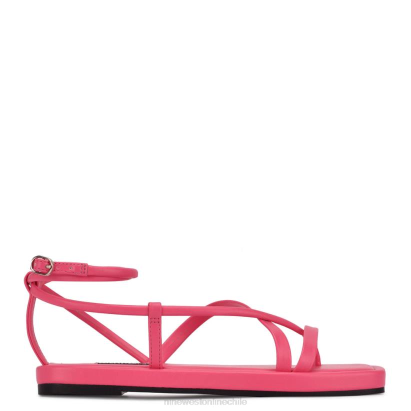 Nine West sandalias planas con tiras waren 2Z2T117 guau rosa Nine West chile outlet