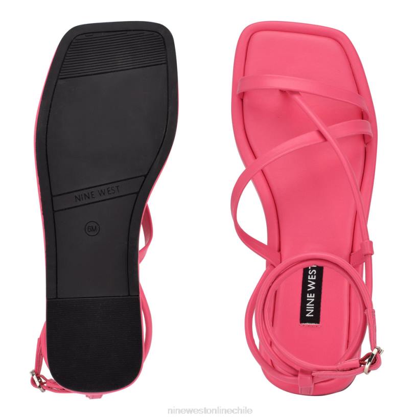 Nine West sandalias planas con tiras waren 2Z2T117 guau rosa Nine West chile outlet
