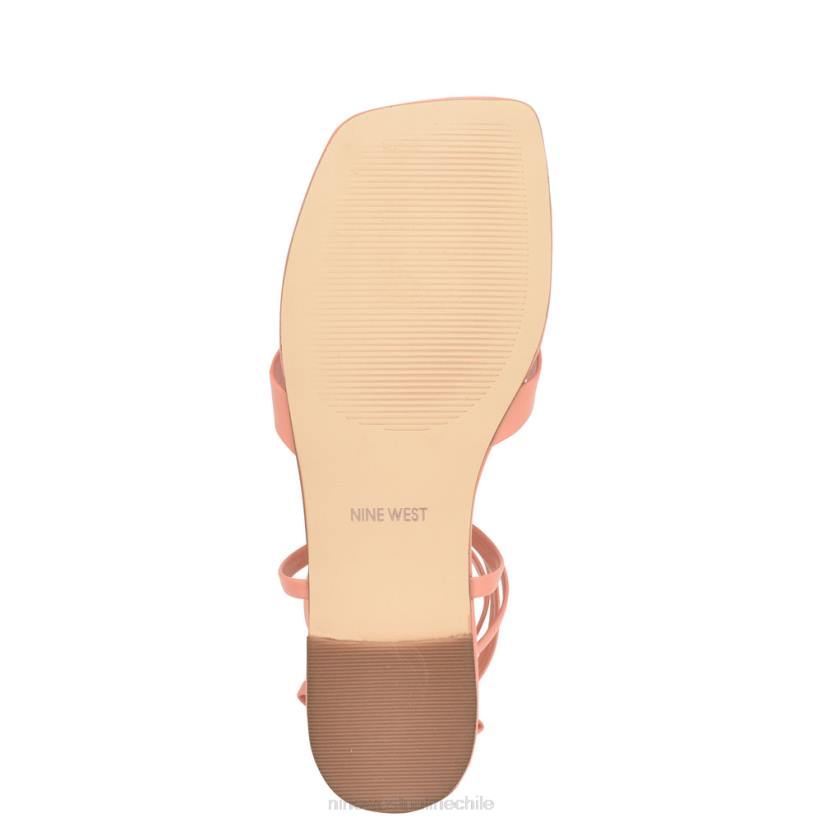 Nine West sandalias planas cruzadas en el tobillo 2Z2T14 durazno Nine West chile carteras
