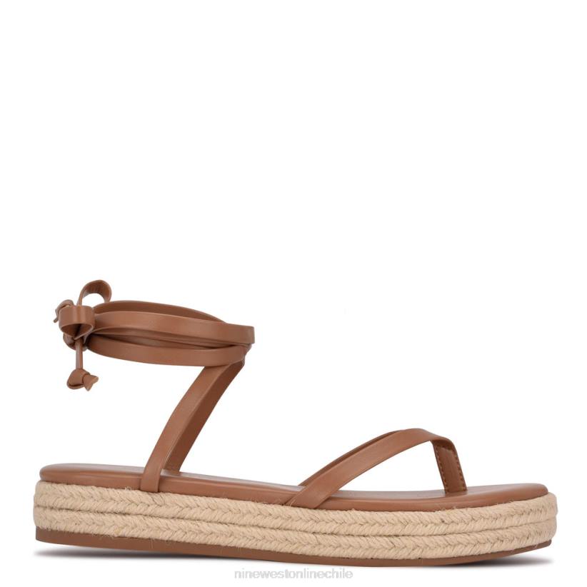 Nine West sandalias planas cruzadas en el tobillo 2Z2T98 natural Nine West chile carteras