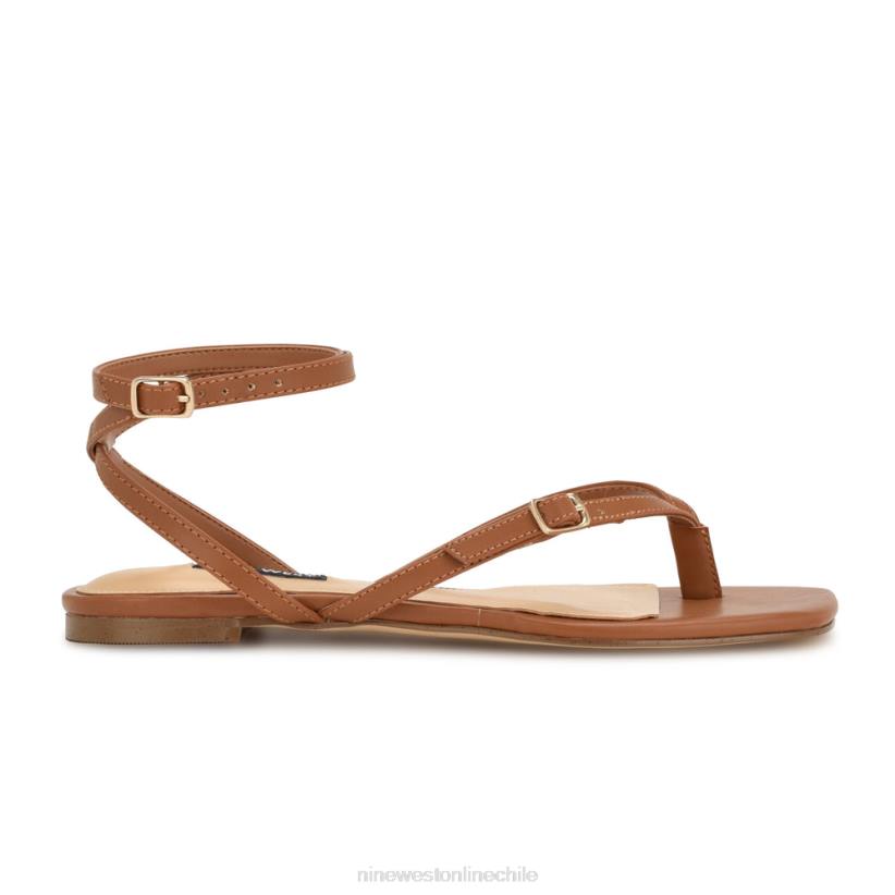 Nine West sandalias planas cruzadas en el tobillo nelson 2Z2T36 equipaje nuevo Nine West sandals
