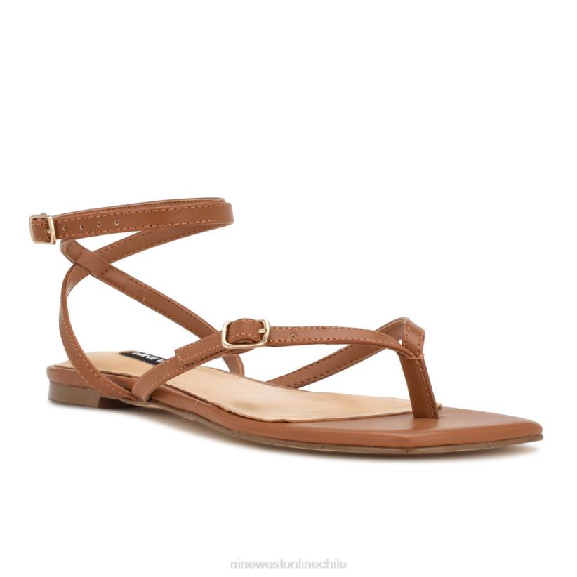 Nine West sandalias planas cruzadas en el tobillo nelson 2Z2T36 equipaje nuevo Nine West sandals