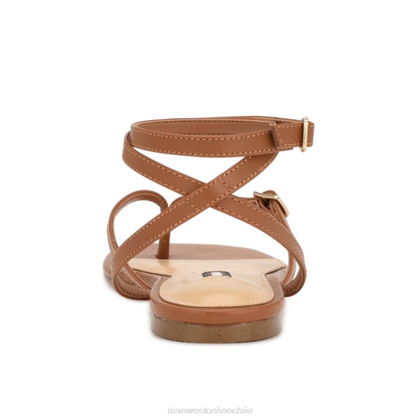 Nine West sandalias planas cruzadas en el tobillo nelson 2Z2T36 equipaje nuevo Nine West sandals
