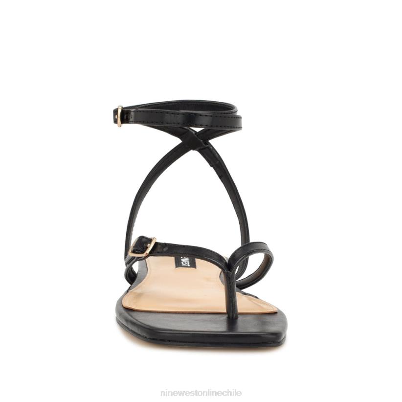 Nine West sandalias planas cruzadas en el tobillo nelson 2Z2T37 negro Nine West zapatillas chile
