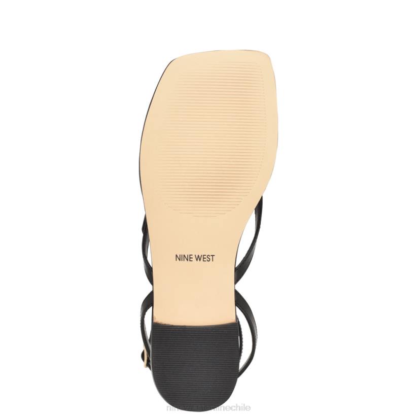 Nine West sandalias planas cruzadas en el tobillo nelson 2Z2T37 negro Nine West zapatillas chile