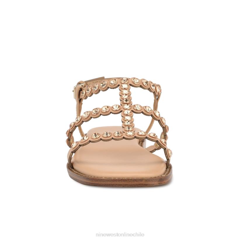 Nine West sandalias planas emily 2Z2T9 luz natural Nine West chile outlet