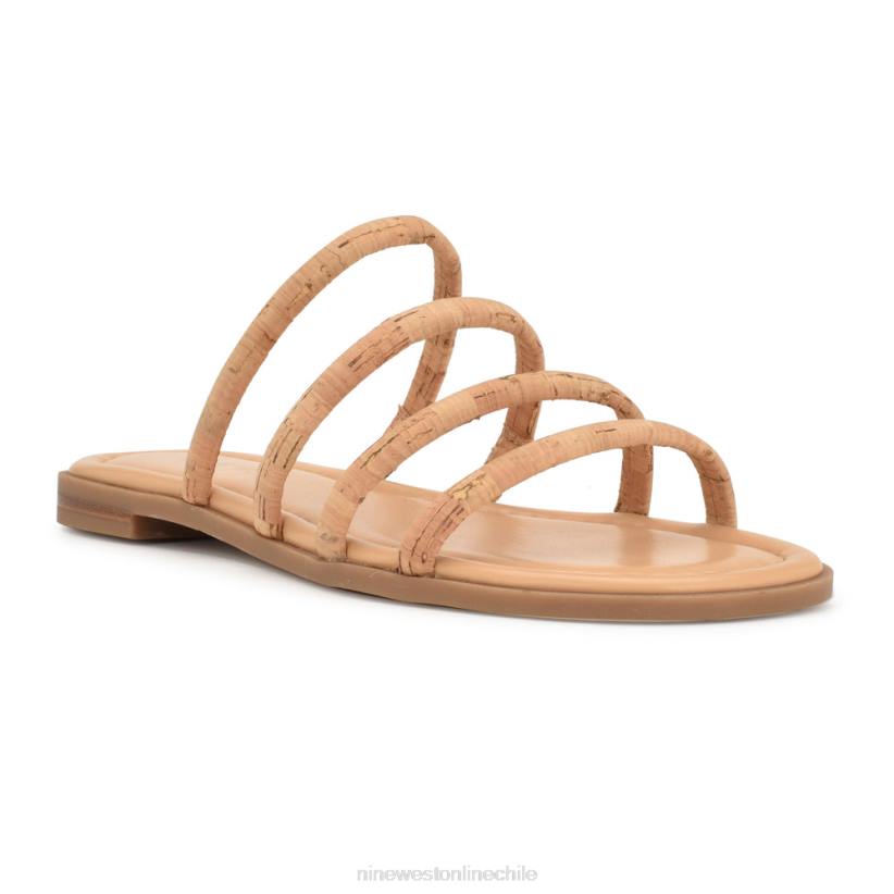 Nine West sandalias planas happy 2Z2T54 natural Nine West sandals