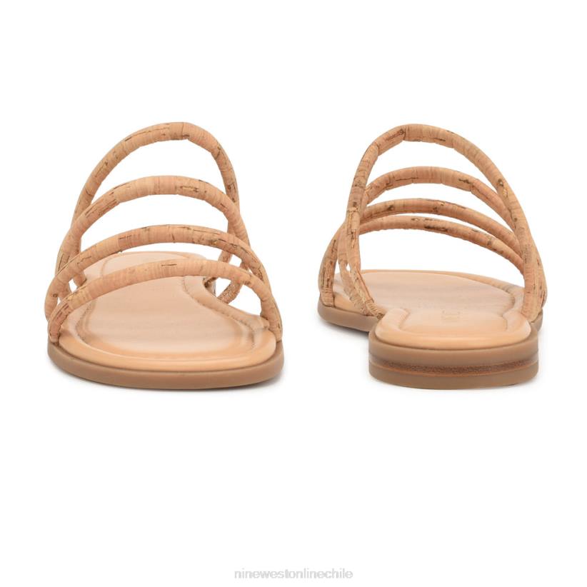 Nine West sandalias planas happy 2Z2T54 natural Nine West sandals