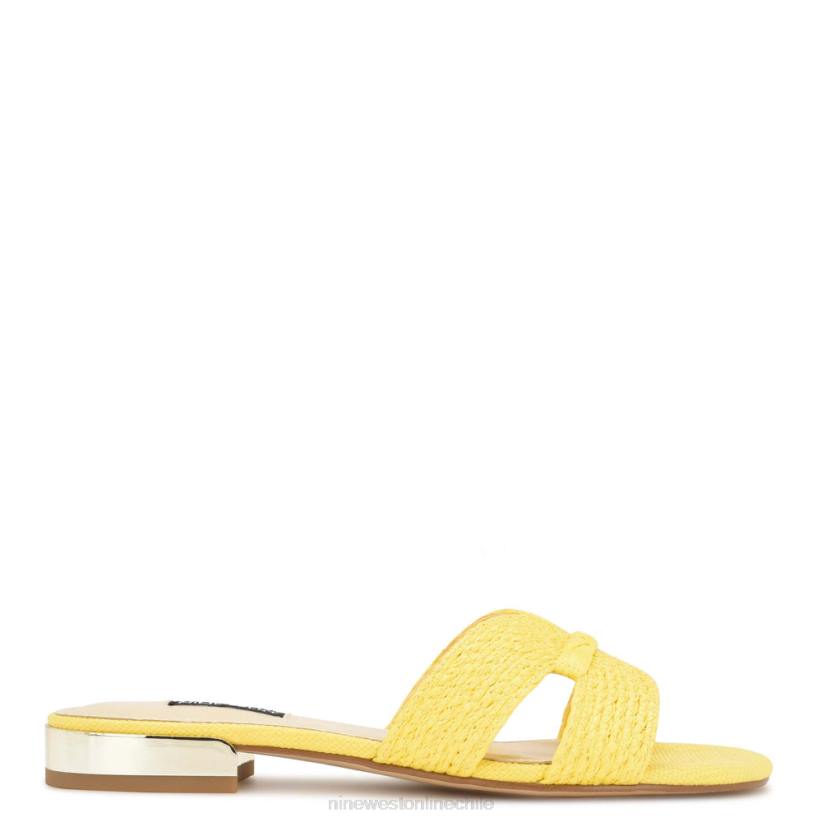 Nine West sandalias planas irenie 2Z2T61 amarillo Nine West zapatillas chile