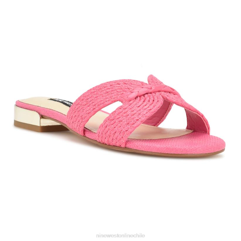 Nine West sandalias planas irenie 2Z2T63 rosa Nine West chile outlet