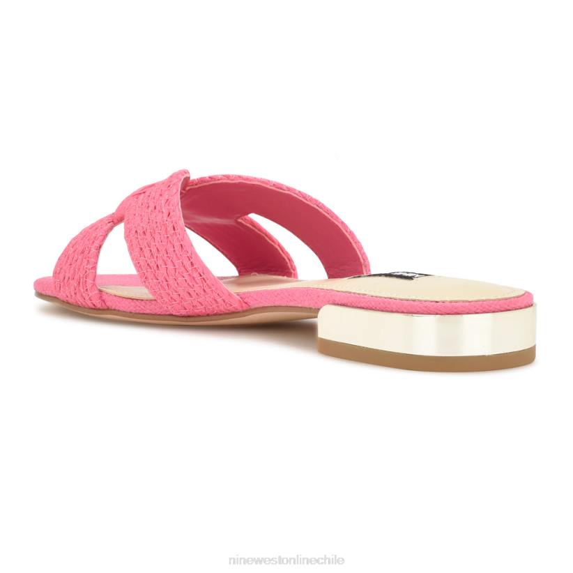 Nine West sandalias planas irenie 2Z2T63 rosa Nine West chile outlet