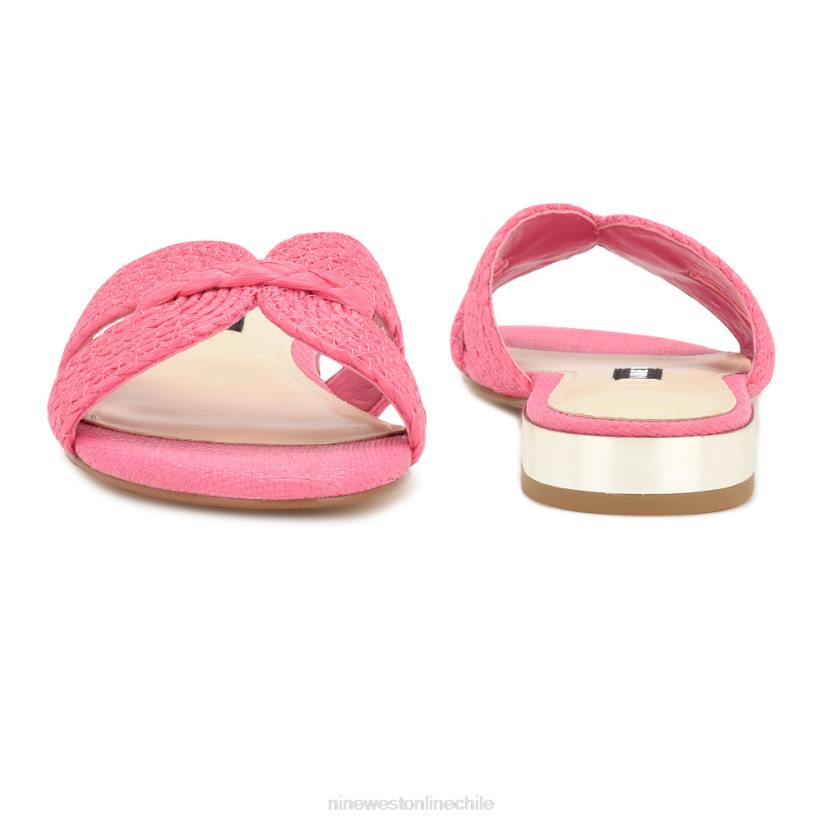 Nine West sandalias planas irenie 2Z2T63 rosa Nine West chile outlet