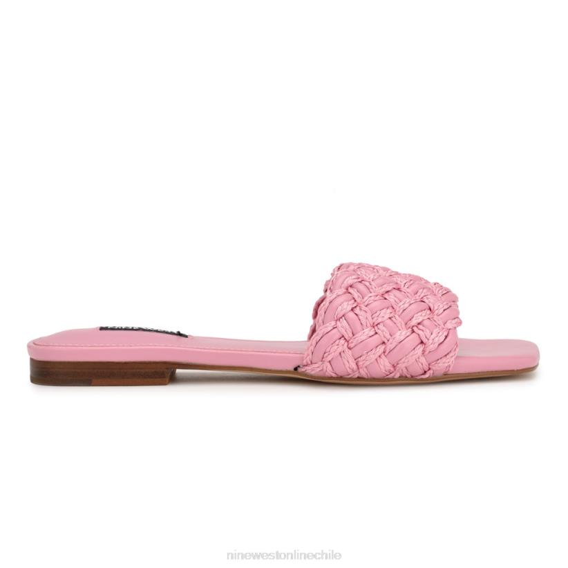 Nine West sandalias planas maci 2Z2T5 rosa Nine West shoes