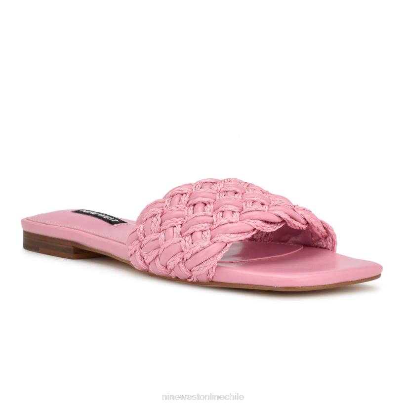 Nine West sandalias planas maci 2Z2T5 rosa Nine West shoes