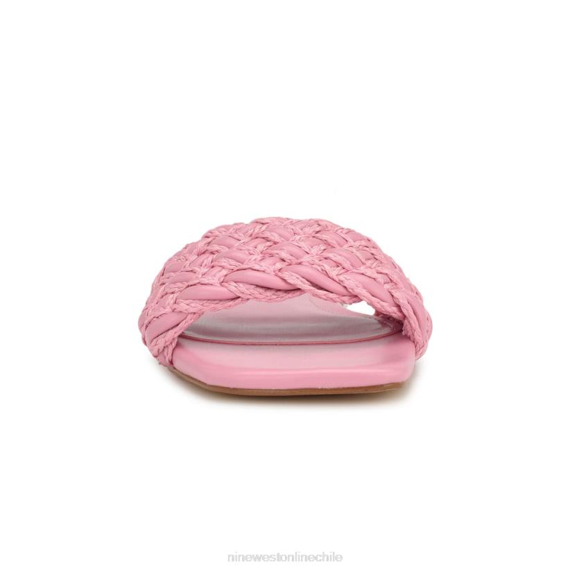 Nine West sandalias planas maci 2Z2T5 rosa Nine West shoes