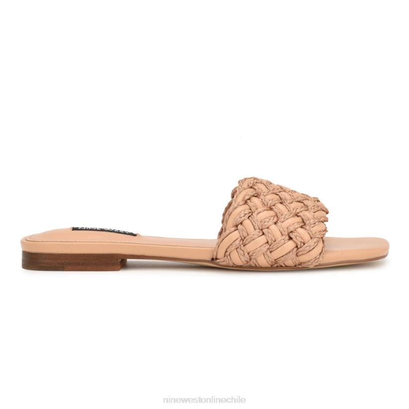 Nine West sandalias planas maci 2Z2T6 natural Nine West sandals