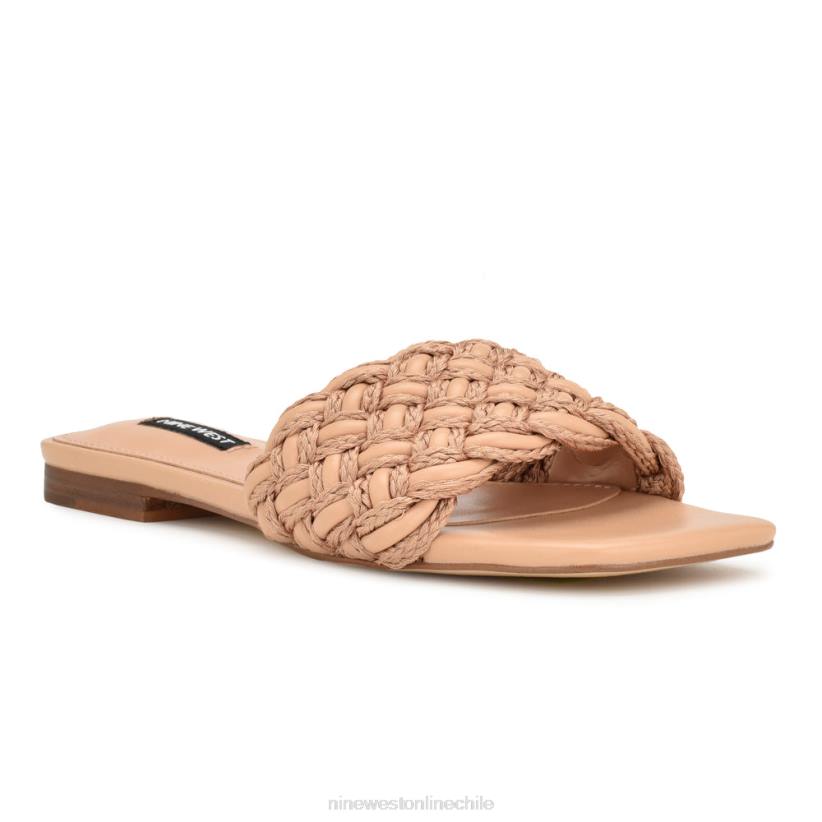 Nine West sandalias planas maci 2Z2T6 natural Nine West sandals